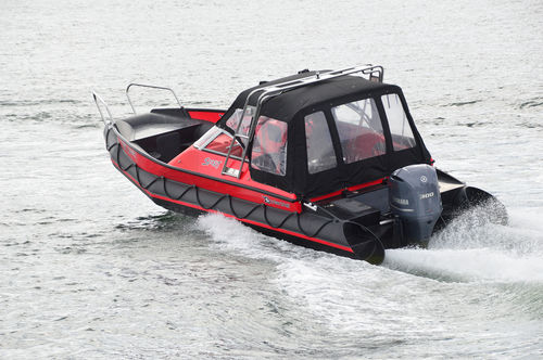 Embarcación neumática fueraborda - POLARCIRKEL SPORT - AKVA Group ASA - de pesca deportiva / 15 personas máx.