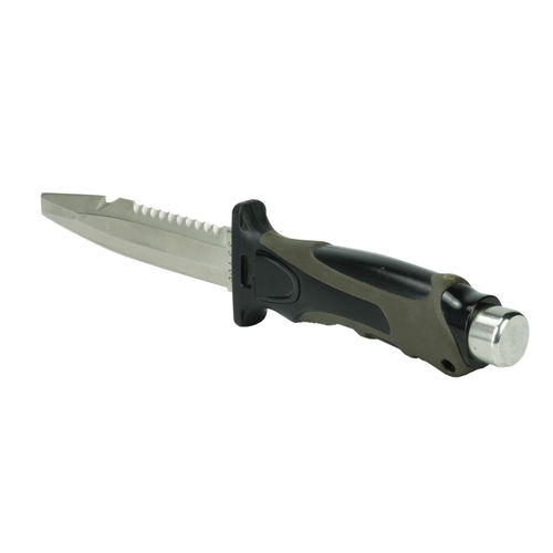 Cuchillo de buceo - KN-250SB - Aquatec - de hoja de doble filo