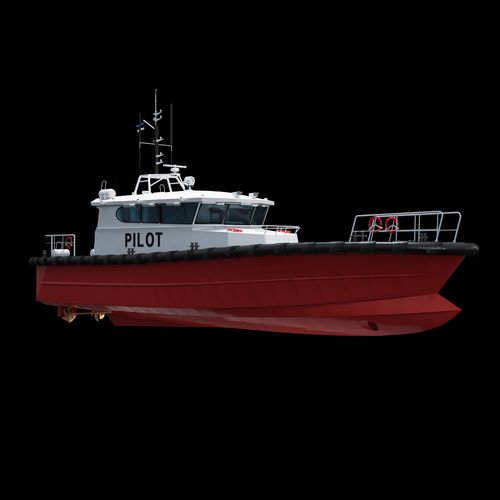 Barco profesional embarcación piloto - 24 WP - Baltic Workboats AS - intraborda / de aluminio