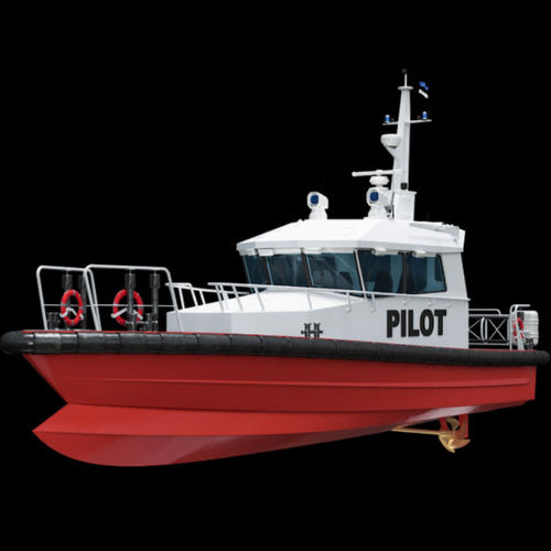 Barco profesional embarcación piloto - 14 WP - Baltic Workboats AS - intraborda / de aluminio / autodrizable
