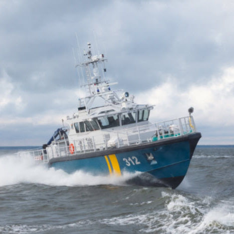 Patrullero - KBV 312 - Baltic Workboats AS - de aluminio / costero