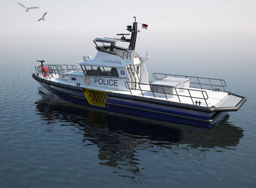 Barco profesional barco de vigilancia - 23 WP - Baltic Workboats AS - intraborda
