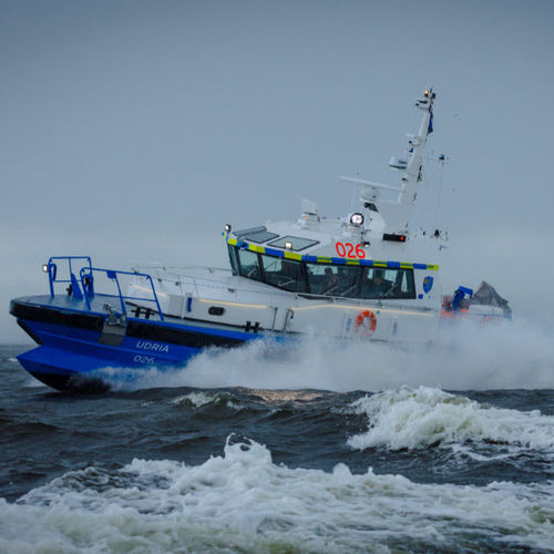 Barco profesional barco de vigilancia - 19 WP - Baltic Workboats AS - barco de búsqueda y rescate / intraborda / de aluminio