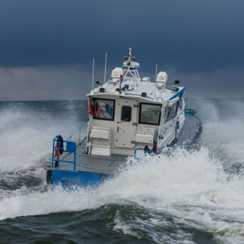 Barco profesional barco de vigilancia - 13 SAR - Baltic Workboats AS - barco de búsqueda y rescate / intraborda / de aluminio