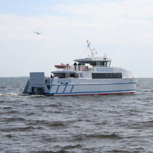 Barco profesional barco de pasajeros - RUNO - Baltic Workboats AS - catamarán / intraborda / de aluminio