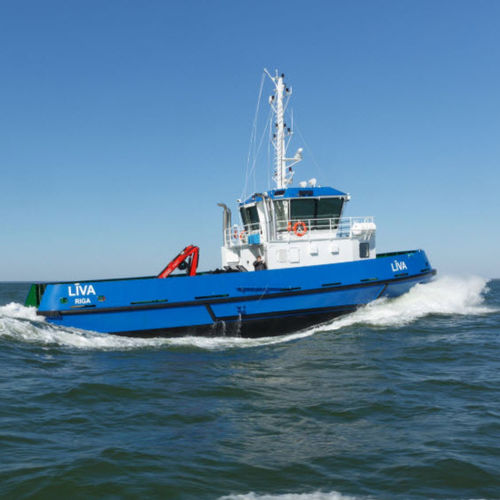 Barco profesional remolcador - LIVA - Baltic Workboats AS - intraborda / de aluminio