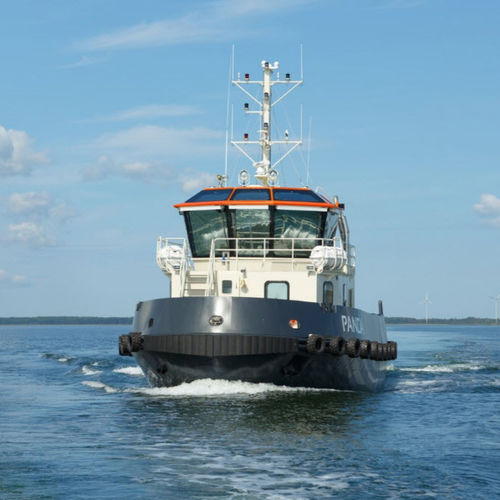 Barco profesional remolcador - PANDA - Baltic Workboats AS - intraborda / de aluminio