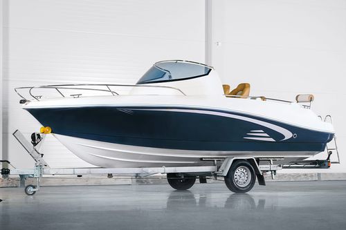 Barco open fueraborda - QX615 - Marine Times Newspaper - con consola central / 8 personas máx. / con camarote