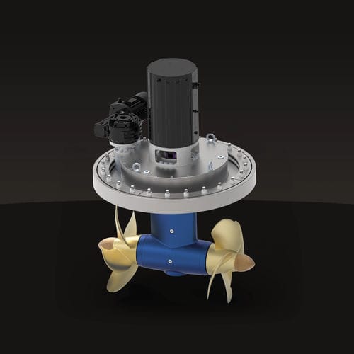 Propulsor acimutal - CMA150CR - Current Motion - externo / para barco / hélice contrarrotatoria