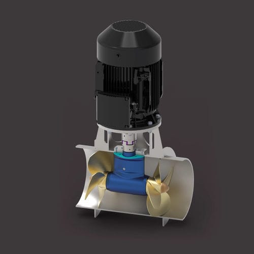 Propulsor de proa - CMT45CR - Current Motion - de popa / de túnel / para barco