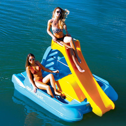 Hidropedal para 2 personas - BALADO K - AQUABLUE - de polietileno / azul / amarillo