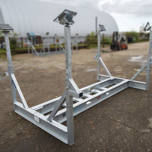 Cuna para barco - Reecon Steel - ajustable / fija / móvil