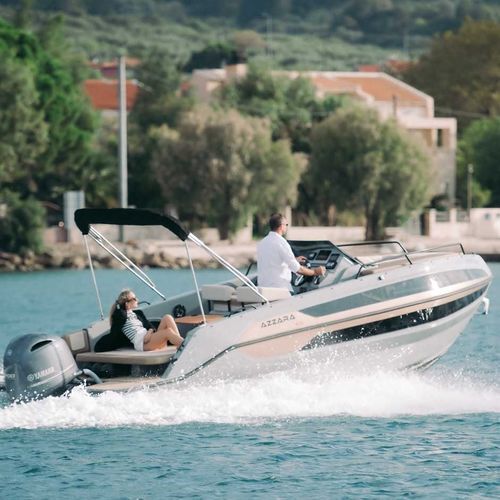 Cabin-cruiser fueraborda - AZZARA 67s - LGK MARINE - open / 8 personas máx. / con 1 camarote