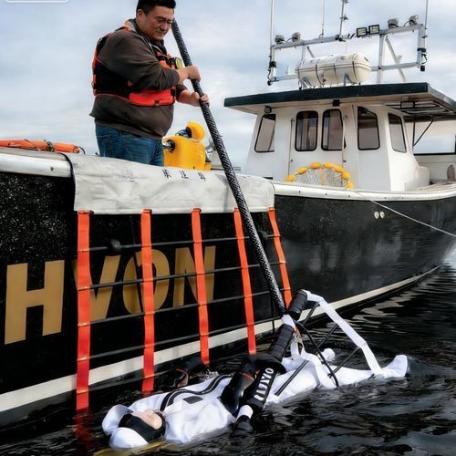 Sistema de rescate hombre al agua para barco - JY-10 - Qing Dao Hvon Boat Co., Ltd.