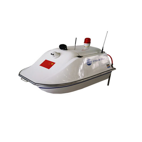 Vehículo no tripulado marino patrullero - HV130 - Qing Dao Hvon Boat Co., Ltd. - autónomo / navegación autónoma inteligente / catamarán