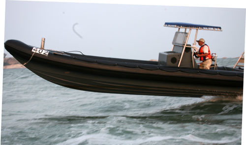 Embarcación neumática fueraborda - RIB-950 - Changzhou Youbang Boat Co., Ltd. - bimotor / open / con consola central