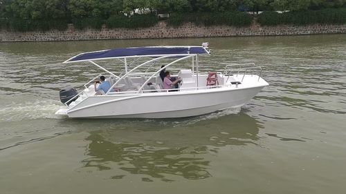 Barco profesional barco de pasajeros - aluminium catamaran - Changzhou Youbang Boat Co., Ltd. - catamarán / fueraborda / de aluminio