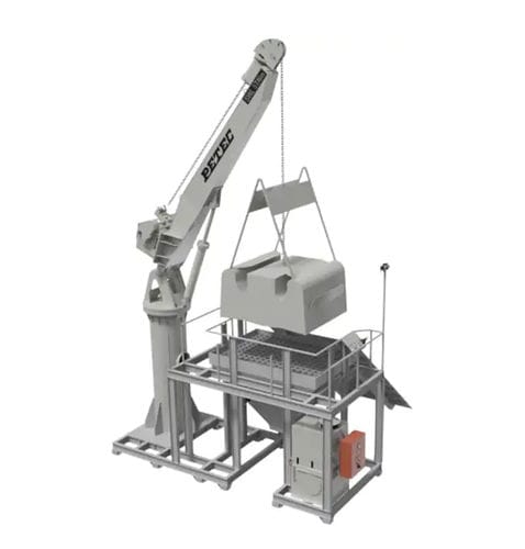Grúa para buque de servicio offshore - Petec Services - de cubierta / hidráulica / a medida