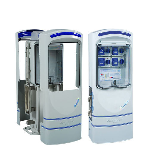 Torreta de suministro de agua - Domyna Smart - CLOUDENERGY S.R.L. - de suministro eléctrico / para pantalán / para puerto deportivo