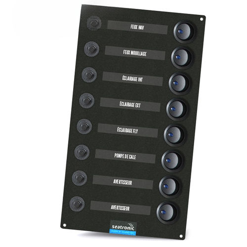 Panel eléctrico para barco - ETA08 - seatronic - de iluminación / LED