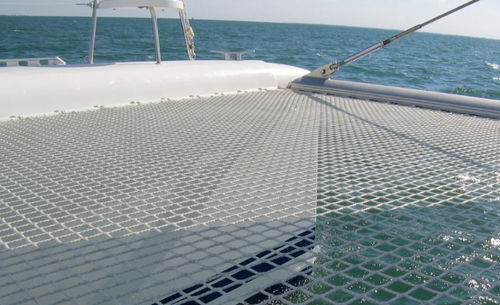 Trampolín para multicasco - Catana 582 - LOFTNETS - 15 mm