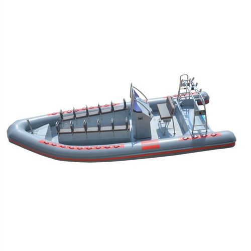 Barco profesional barco de vigilancia - 700 - MerVista Boat - barco de salvamento / barco de pesca profesional / fueraborda