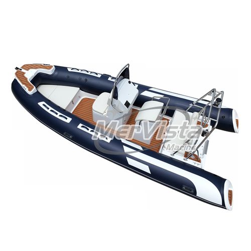 Embarcación neumática fueraborda - 520 - MerVista Boat - semirrígida / open / con consola central