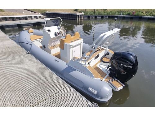 Barco profesional barco de vigilancia - 580 Luxury - MerVista Boat - barco de salvamento / fueraborda / de aluminio