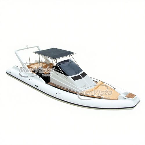 Embarcación neumática fueraborda - 960 Luxury - MerVista Boat - bimotor / semirrígida / RIB