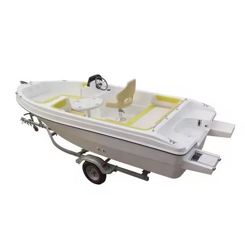 Barco de motor de pesca-paseo fueraborda - Panga - MerVista Boat - open / con consola lateral / con solárium
