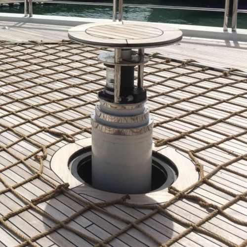 Mástil para yate - C-QUIP INTERNATIONAL LTD. - de carbono / telescópico