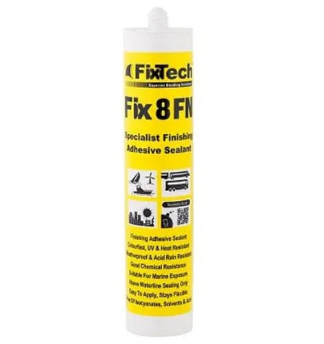 Cola monocomponente - Fix8 FN - FIXTECH PTY LTD - silicona / multiusos / resistente a los UV