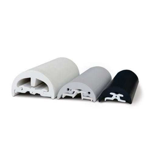 Listón para barco - 13014005 - DG RUBBER HOLLAND B.V. - de PVC / gris / blanco