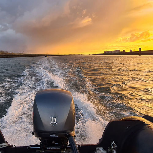Motor fueraborda - Dtorque 50 - Neander Marine SE - diésel / para embarcación de recreo / en línea