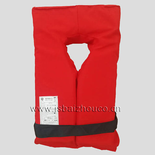 Chaleco salvavidas de espuma - JBY-2 - Jiangsu Baizhou Safety Technology Co,.ltd. - 146 N / unisex / naranja