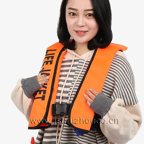 Chaleco salvavidas inflable - irtsde tube - Jiangsu Baizhou Safety Technology Co,.ltd. - manual / 150 N / unisex