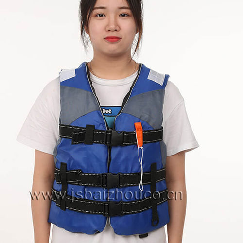 Chaleco de ayuda a la flotabilidad para deportes náuticos - JBY-2320 - Jiangsu Baizhou Safety Technology Co,.ltd. - unisex / de espuma / naranja