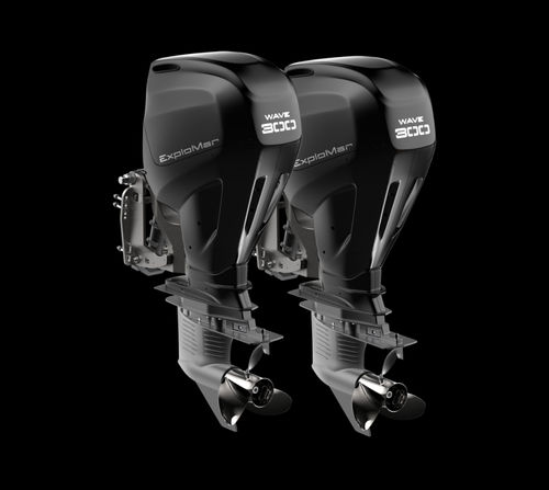Motor fueraborda - WAVE 300 TWIN - ExploMar - eléctrico / para embarcación de recreo