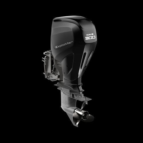 Motor fueraborda - WAVE 300 - ExploMar - eléctrico / para embarcación de recreo