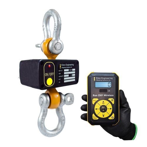 Dinamómetro digital - Ron 2501-S - Eilon Engineering - para la acuicultura / para prueba de potencia de tracción / para grúa
