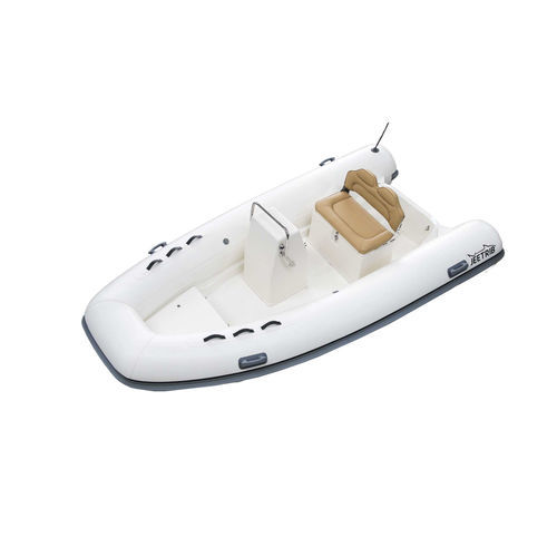 Embarcación neumática fueraborda - JEETRIB JR-F-385-SC - Polat Marine Boat Production Company - semirrígida / open / con consola lateral