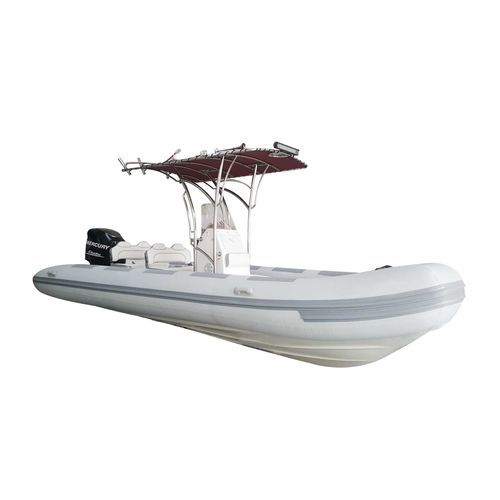 Embarcación neumática fueraborda - JEETRIB JR-F-595-SC - Polat Marine Boat Production Company - semirrígida / open / con consola lateral