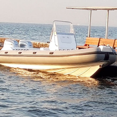 Embarcación neumática fueraborda - JEETRIB JR-F-795-SC - Polat Marine Boat Production Company - bimotor / semirrígida / open