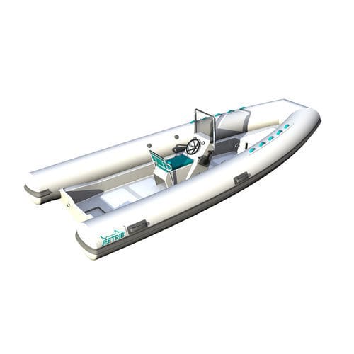 Embarcación neumática fueraborda - JEETRIB JR-F-495-JC - Polat Marine Boat Production Company - semirrígida / open / con consola jockey