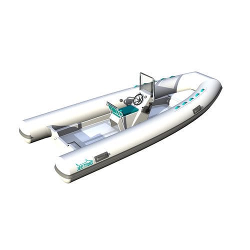 Embarcación neumática fueraborda - JEETRIB JR-F-465-JC - Polat Marine Boat Production Company - semirrígida / open / con consola jockey