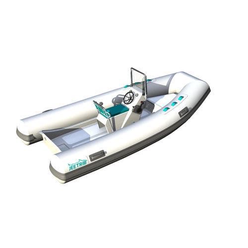 Embarcación neumática fueraborda - JEETRIB JR-F-385-JC - Polat Marine Boat Production Company - semirrígida / open / con consola jockey