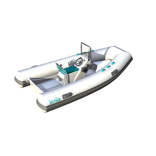 Embarcación neumática fueraborda - JEETRIB JR-F-355-JC - Polat Marine Boat Production Company - semirrígida / open / con consola jockey