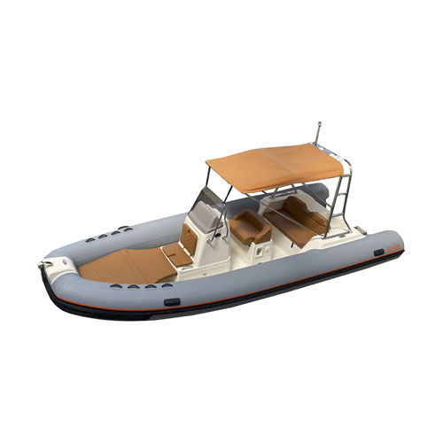 Embarcación neumática fueraborda - JEETRIB JR-F-620-C - Polat Marine Boat Production Company - semirrígida / open / con consola central