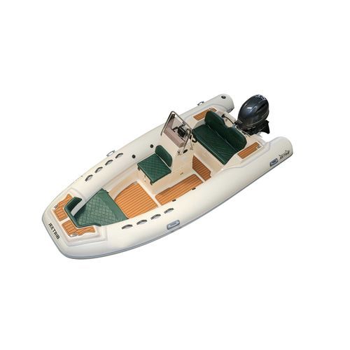 Embarcación neumática fueraborda - JEETRIB JR-F-495-C - Polat Marine Boat Production Company - semirrígida / open / con consola central