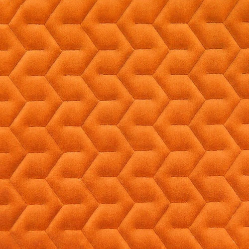 Tejido para tapicería náutica decoración interior - Soft Velvet 1471 - Mariano Farrugia - de poliéster / marrón / naranja